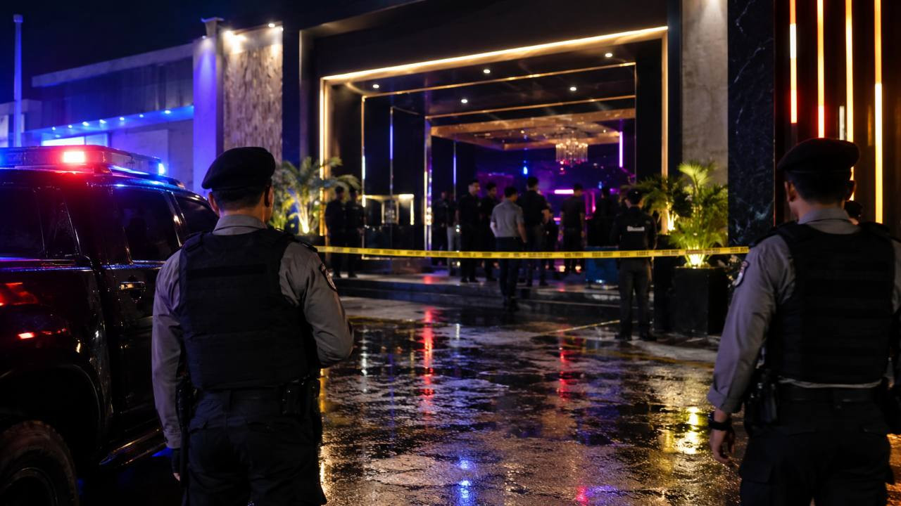 MP Club Pekanbaru Digerebek, 68 Orang Diamankan