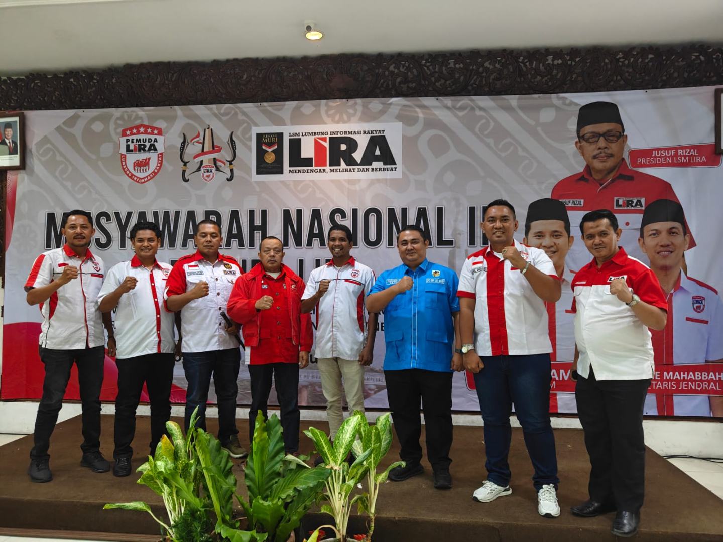 Pemuda LIRA Riau Hadiri MUNAS III di Bogor