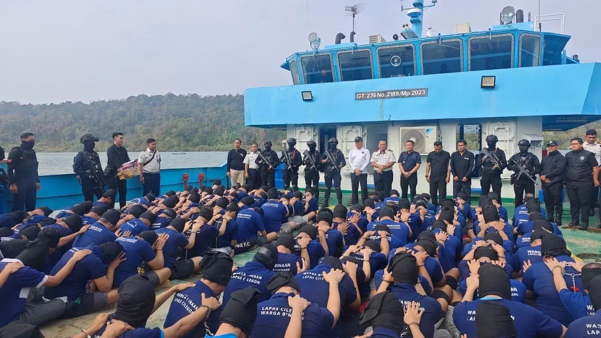 88 Warga Binaan Cipinang Dipindahkan ke Lapas Lain