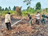 Titik Asap di Bengkalis dan Meranti Dikejar Tim Gabungan